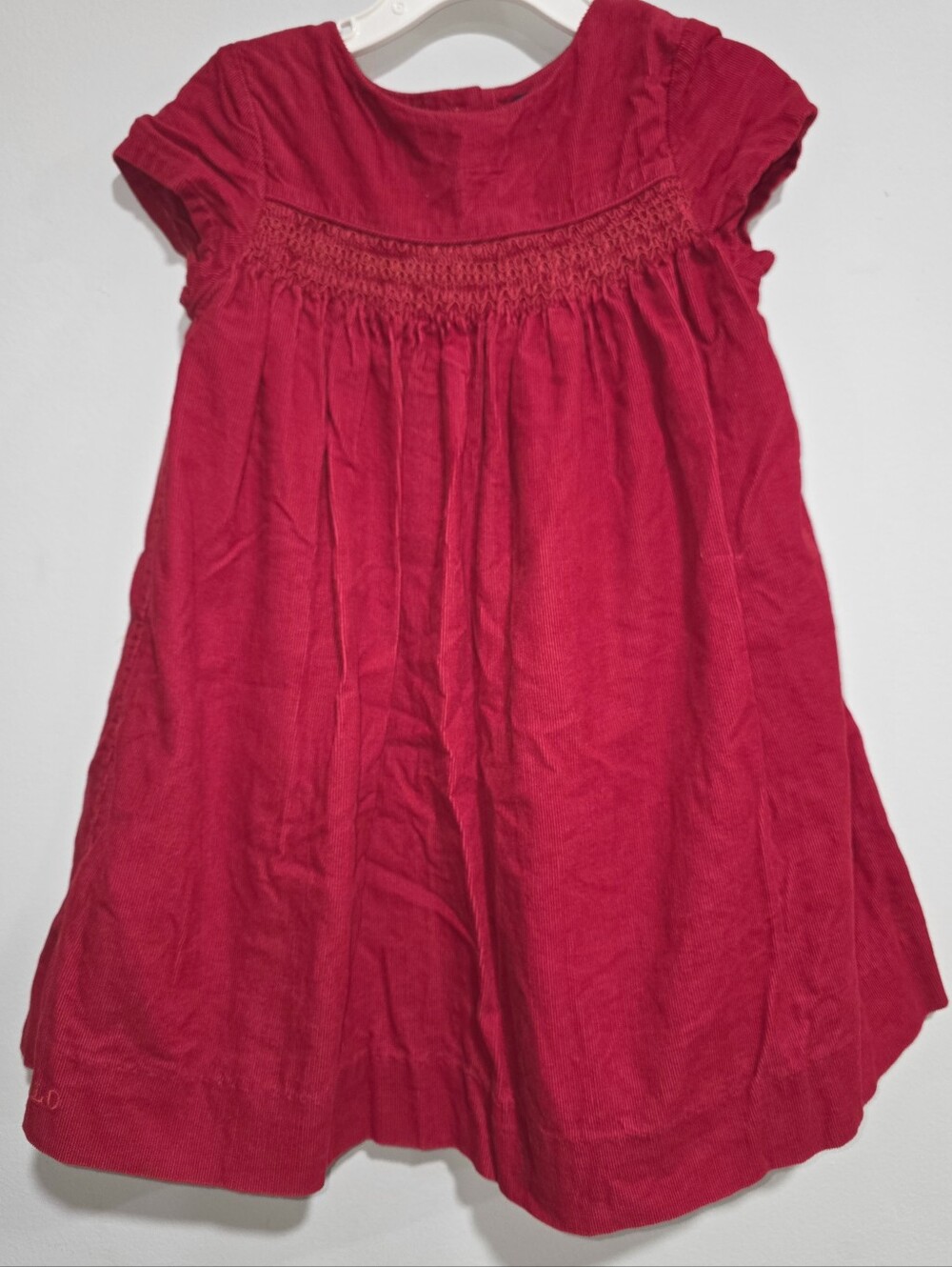 Polo by Ralph Lauren Red Girls Dress